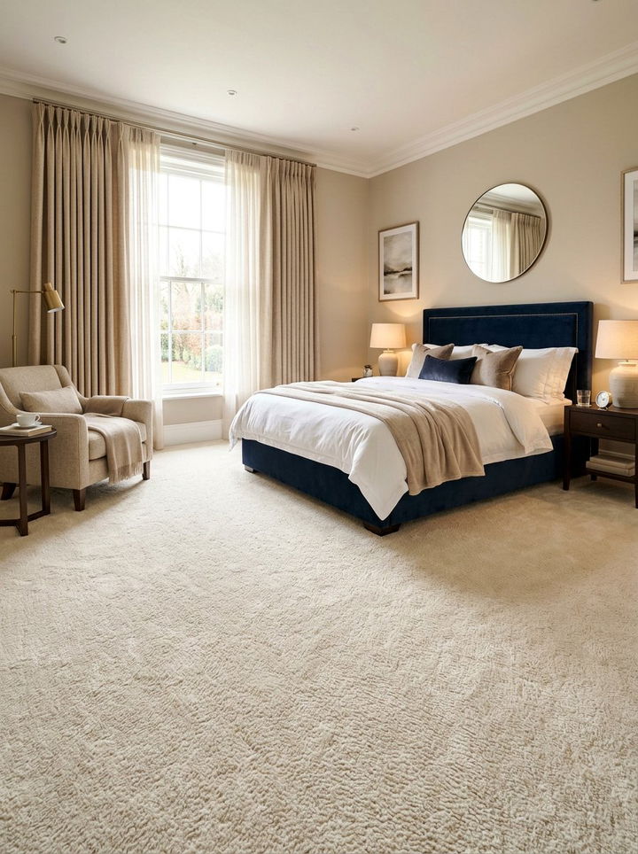 Plush Carpet Luxury Bedroom - 30 celebrity bedroom ideas