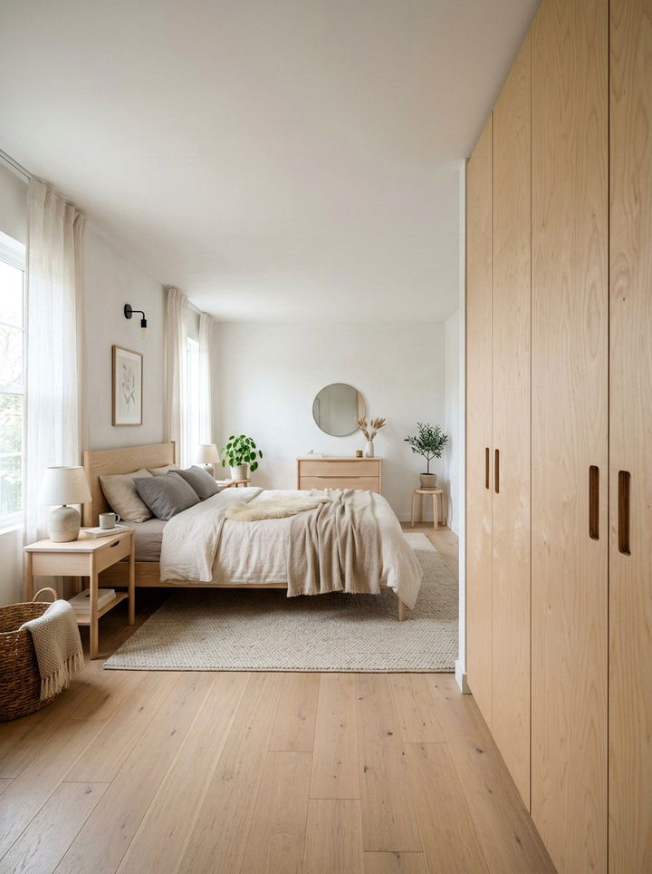 Plywood Closet Door - 30 bedroom closet doors