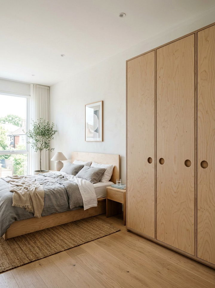 Plywood Wardrobe - 30 bedroom wardrobes