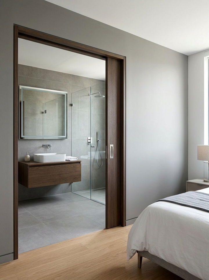 Pocket Bedroom Door - 30 bedroom door ideas