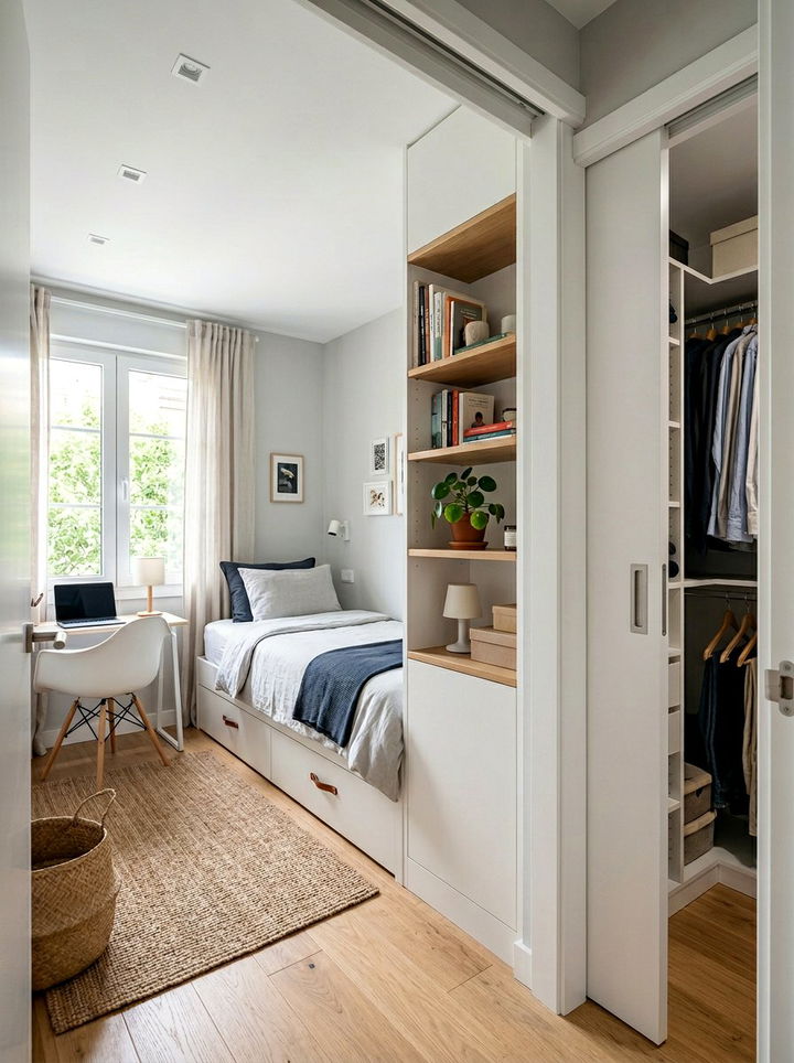 Pocket Closet Door - 30 bedroom closet doors