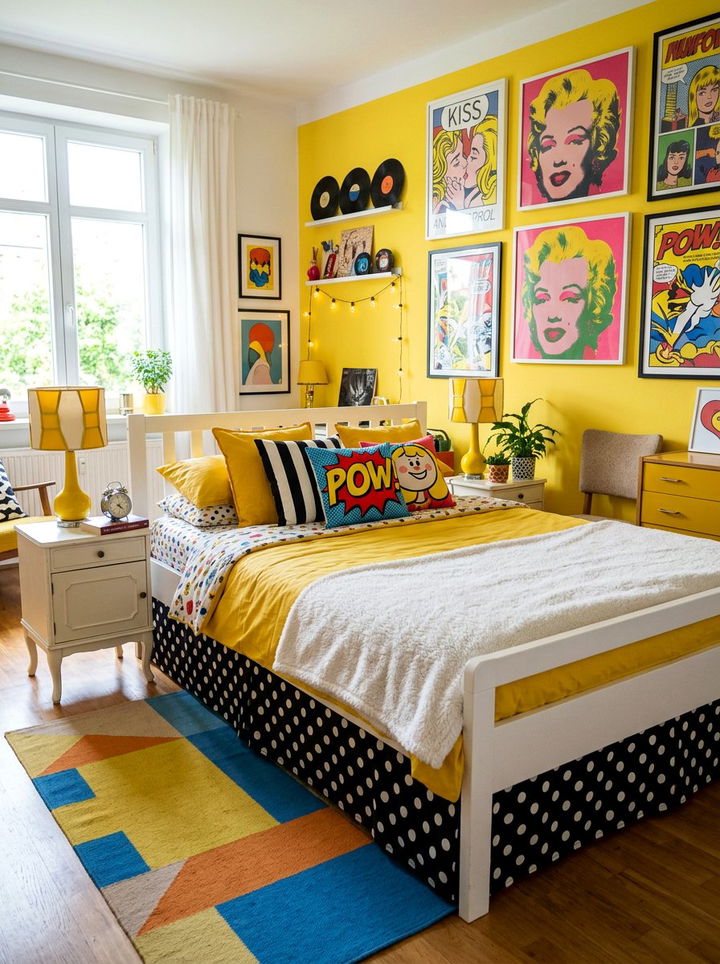 Polka Dot Bed Skirt - 30 bedroom dust ruffles