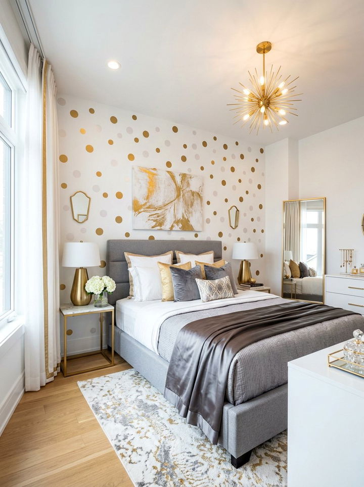 Polka Dot Wall Decals - 30 bedroom wall stickers