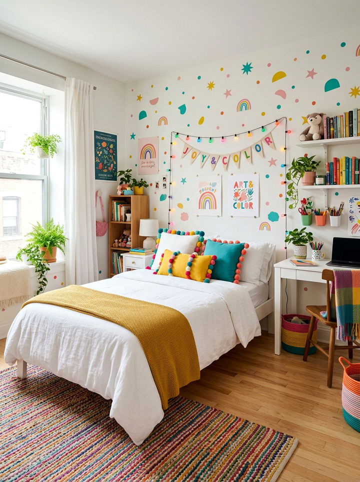 Pom Pom Trim Pillows - 30 bedroom decorative pillows