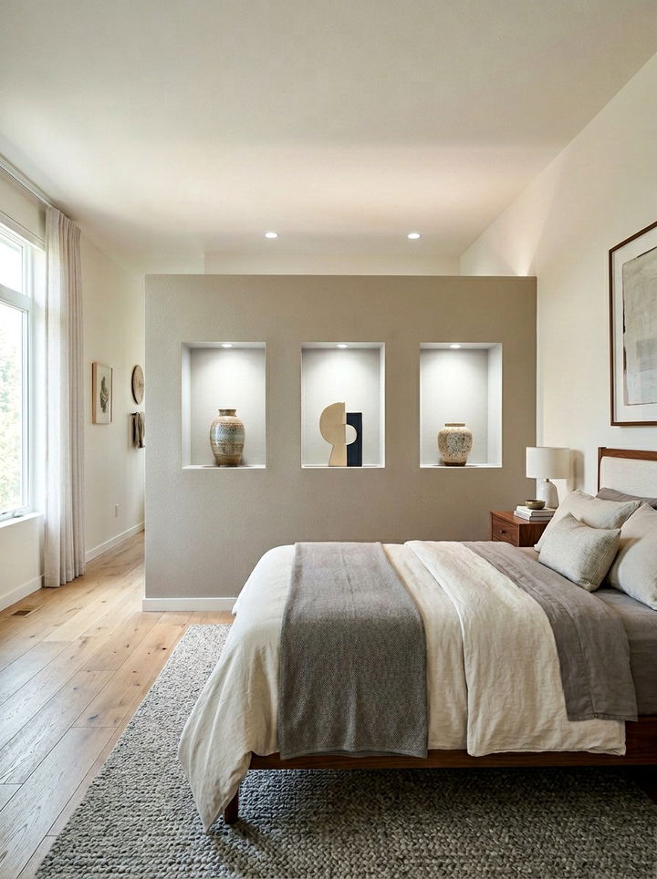 30 Smart Bedroom Pony Wall Ideas for Architectural Interest