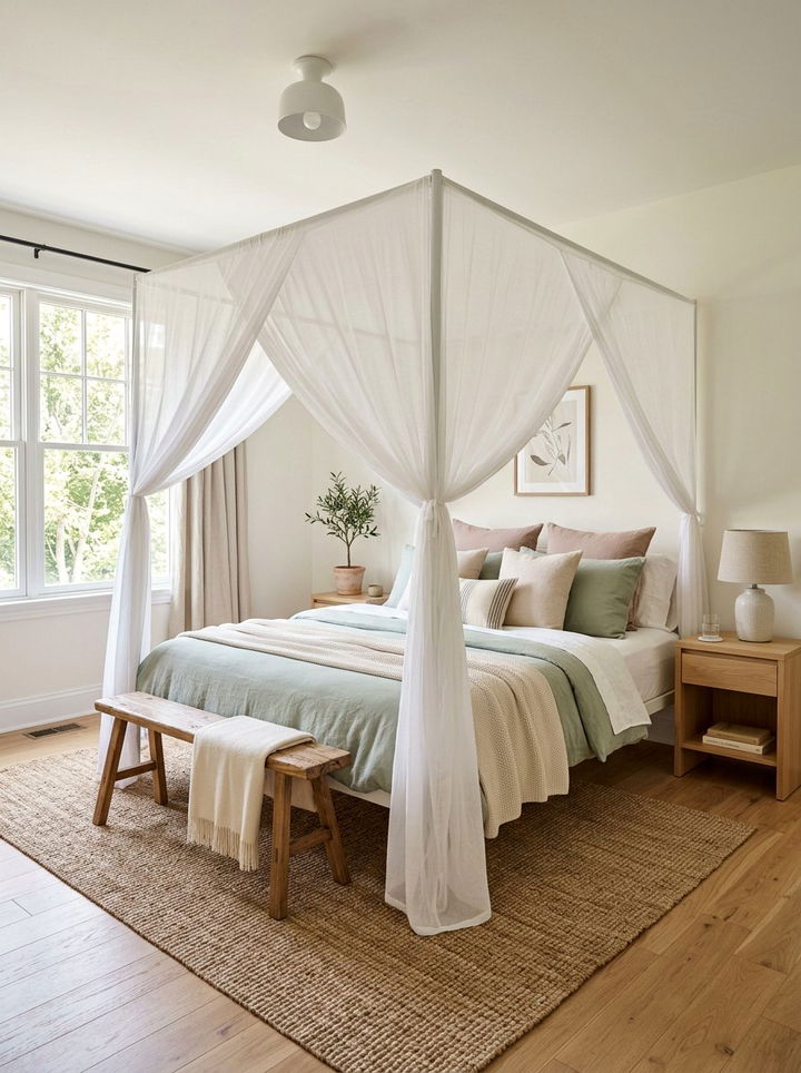 Pop up canopy bed - 30 temporary bedroom ideas