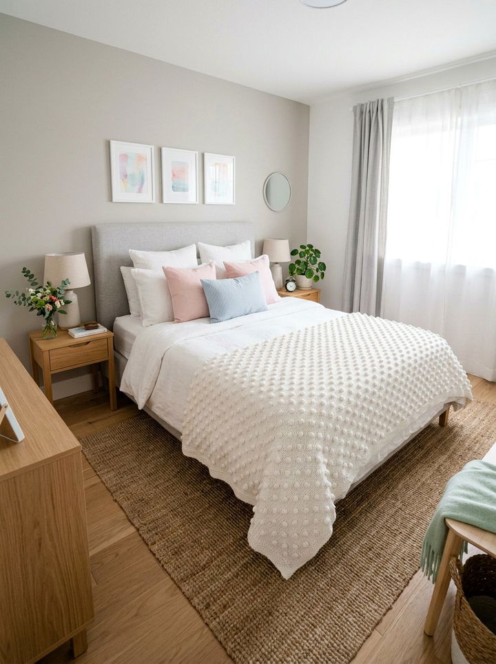 Popcorn Knit Blanket - 30 bedroom blankets