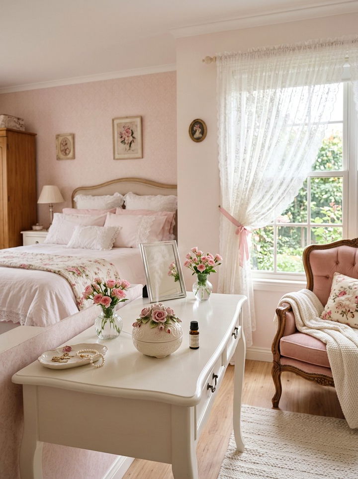 Porcelain Flower Diffuser - 30 bedroom essential oil diffusers