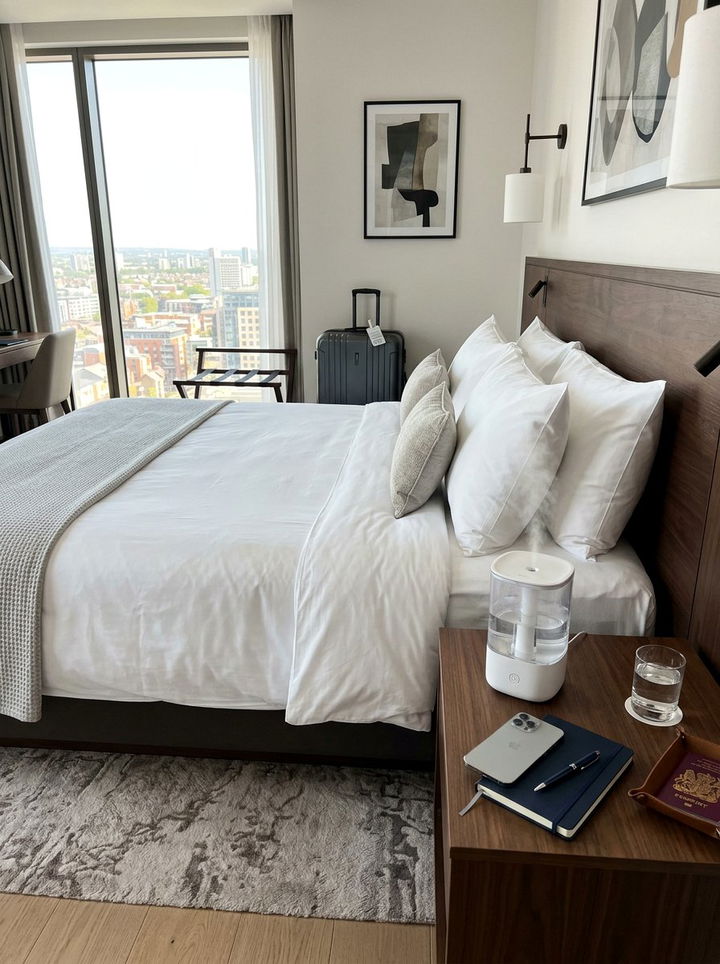 Portable Battery Humidifier - 30 bedroom humidifiers