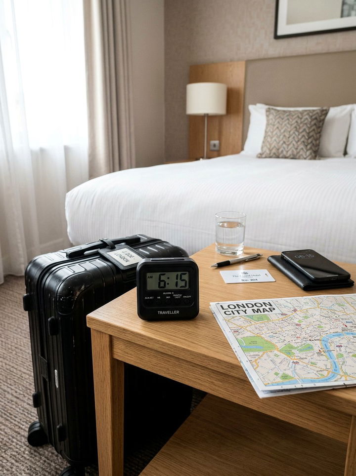 Portable travel alarm clock - 30 bedroom alarm clocks