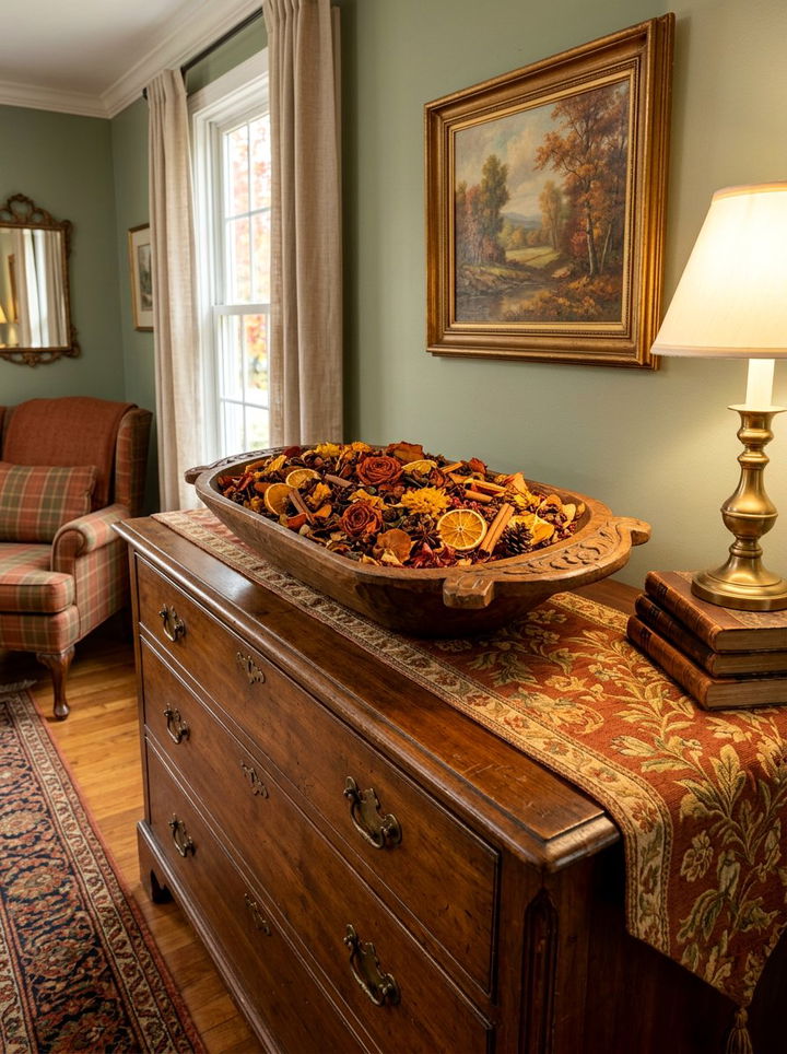 Potpourri Bowl - 30 bedroom aromatherapy ideas