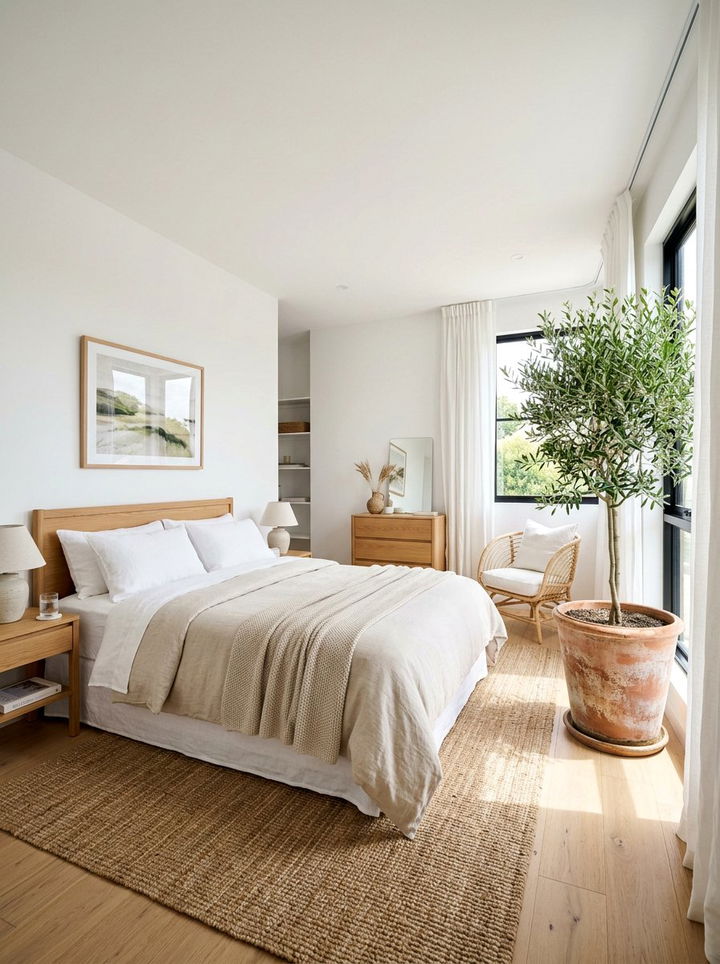 Potted Olive Tree - 30 bedroom accessories