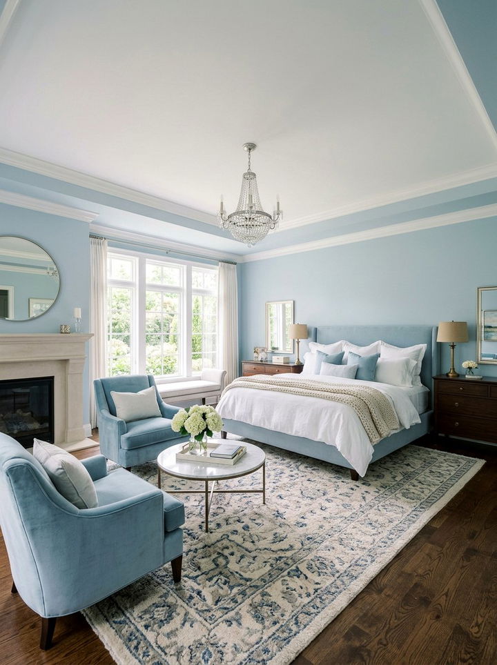 Powder Blue Master Bedroom - 30 powder blue bedroom ideas