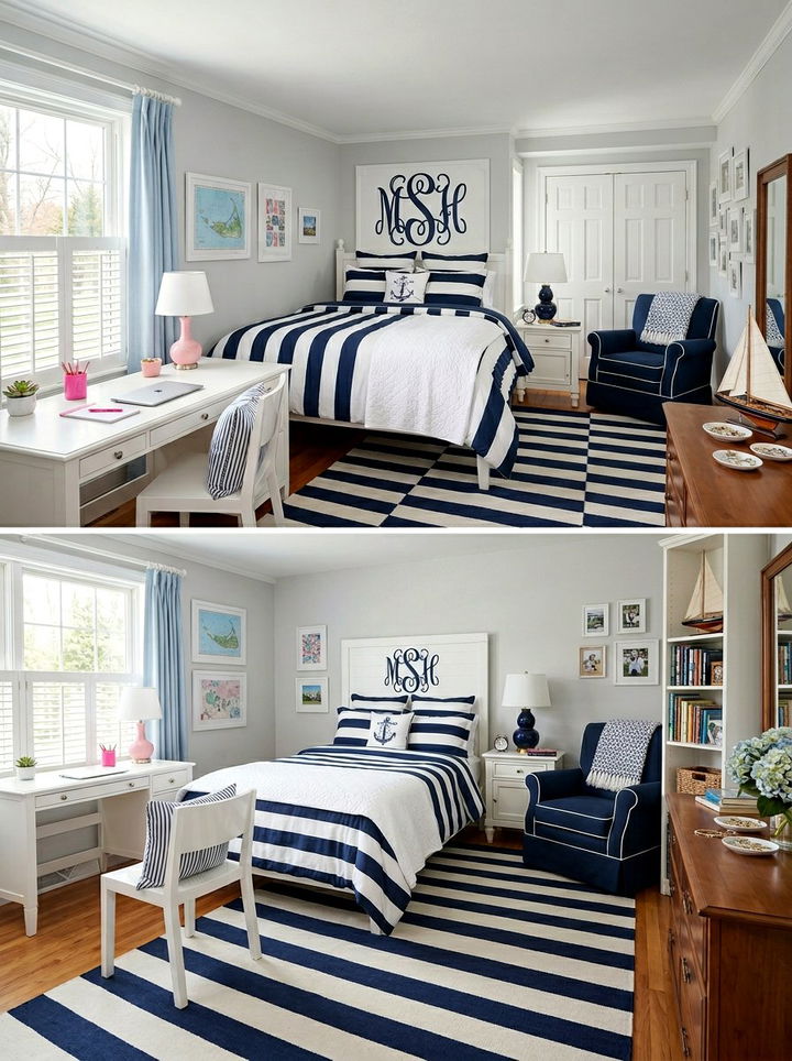 Preppy Bedroom Style - 30 teenage girl bedroom ideas