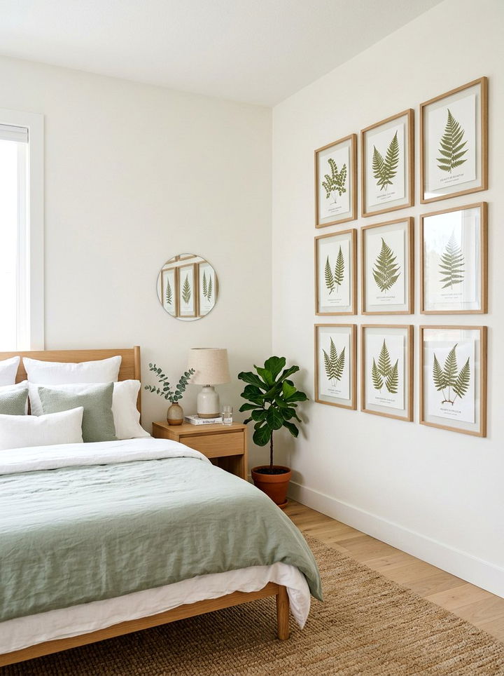 Preserved Fern Bedroom Greenery - 30 bedroom dried flowers