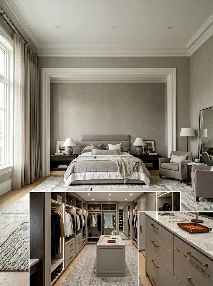 Primary Greige Bedroom Suite - 30 greige bedroom ideas