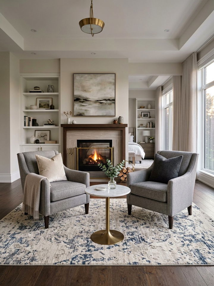 Primary Suite Lounge Area - 30 bedroom reading nook ideas