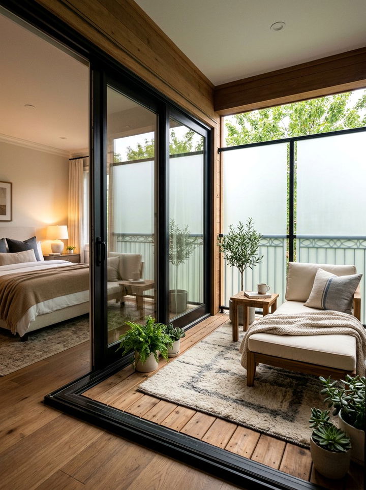 Private Balcony Off Bedroom - 30 bedroom with balcony ideas