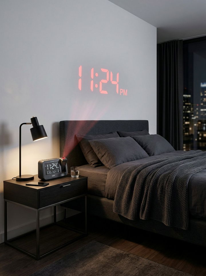 Projection alarm clock - 30 bedroom alarm clocks