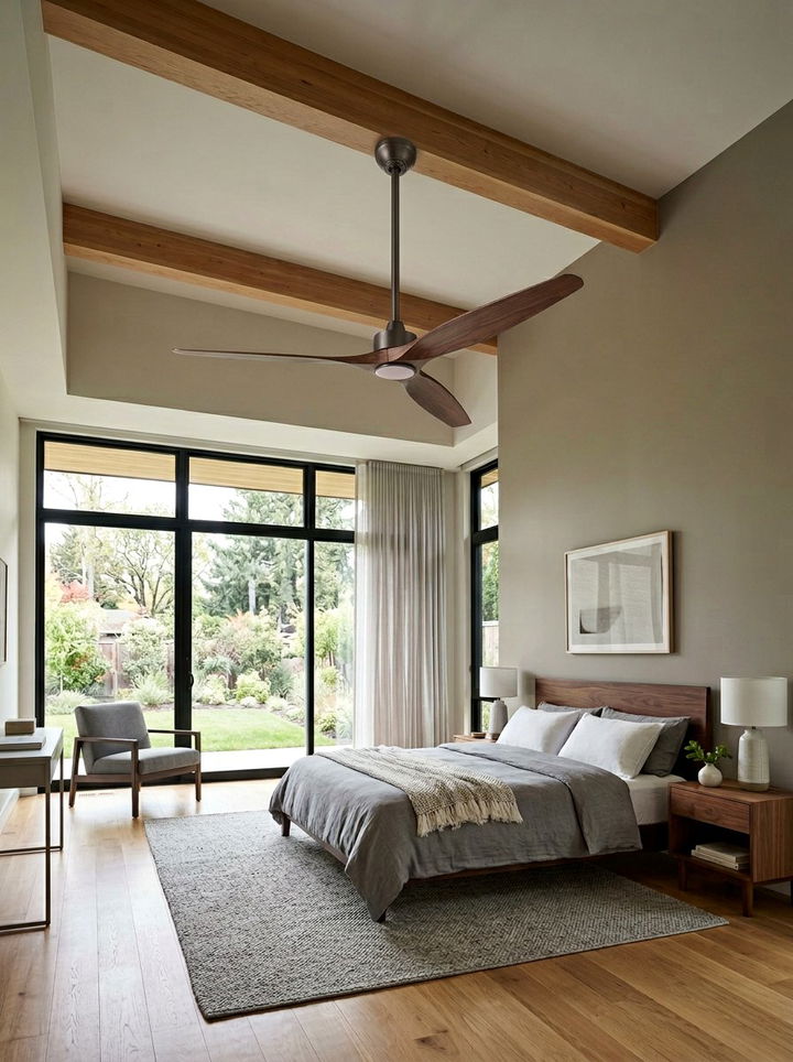 Propeller Blade Ceiling Fan - 30 bedroom ceiling fans