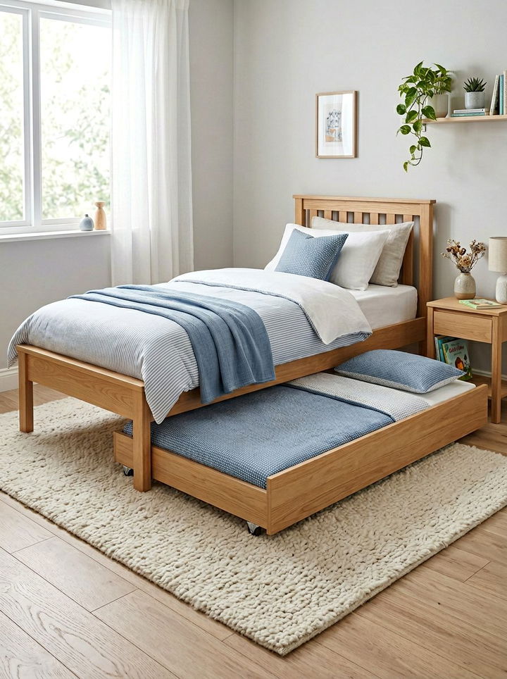 Pull Out Bed Under Single Bed - 30 bedroom extendable furniture ideas