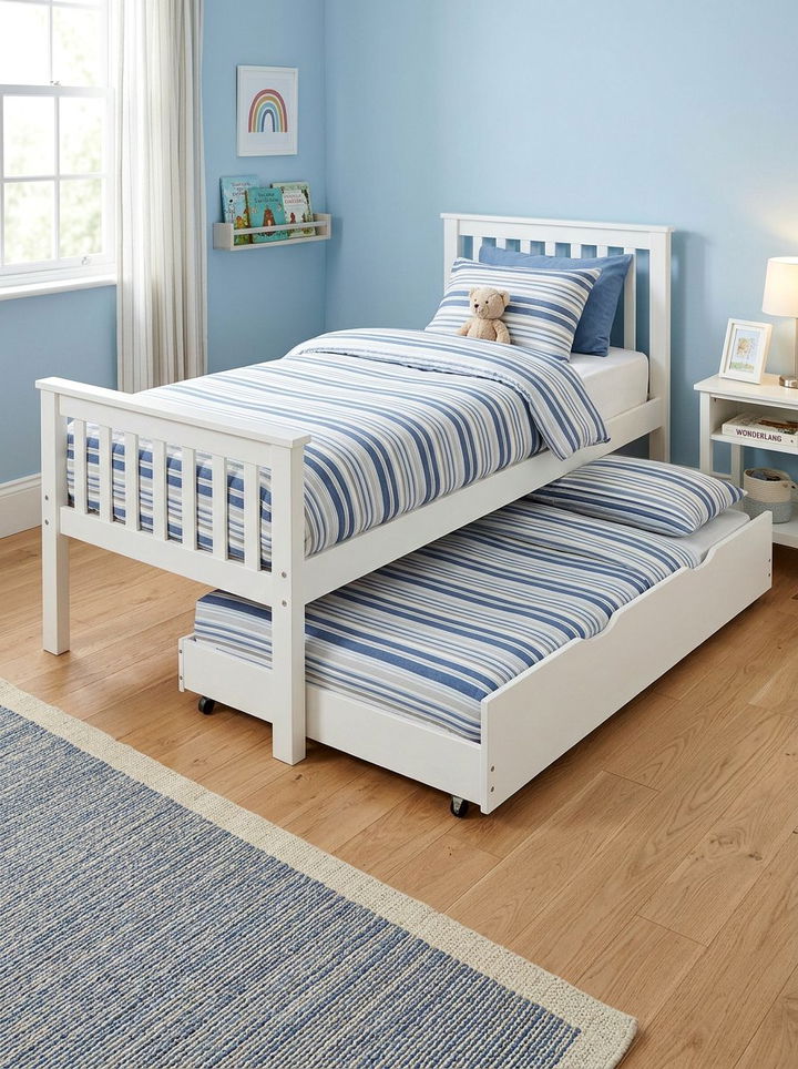 Pull Out Trundle Bed - 30 bedroom compact furniture ideas