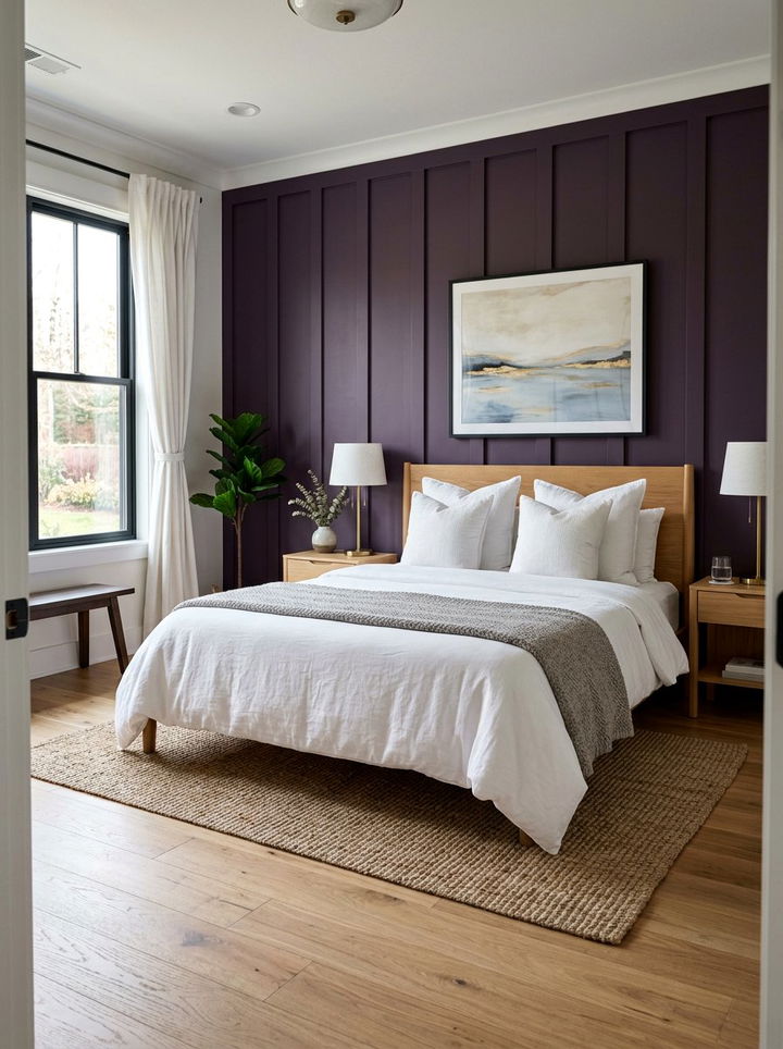30 Stunning Bedroom Purple Walls for a Regal and Serene Look
