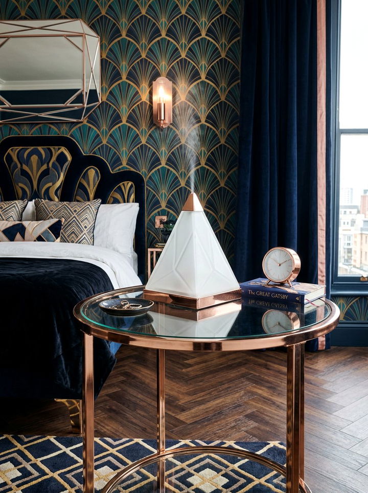 Pyramid Geometric Diffuser - 30 bedroom diffusers