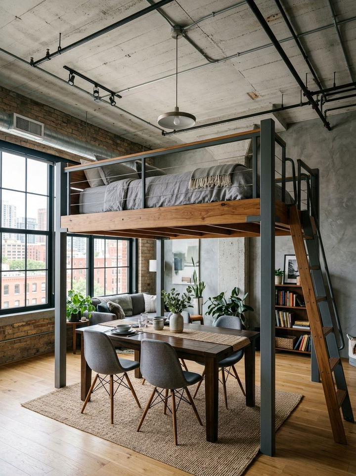 Queen Size Loft Bed - 30 bedroom loft bed ideas