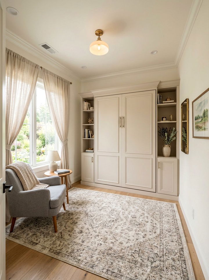 Queen Size Murphy Bed Guest Room - 30 bedroom murphy beds