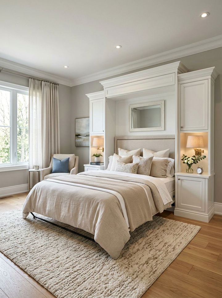 Queen Size Wall Bed - 30 bedroom fold down bed ideas