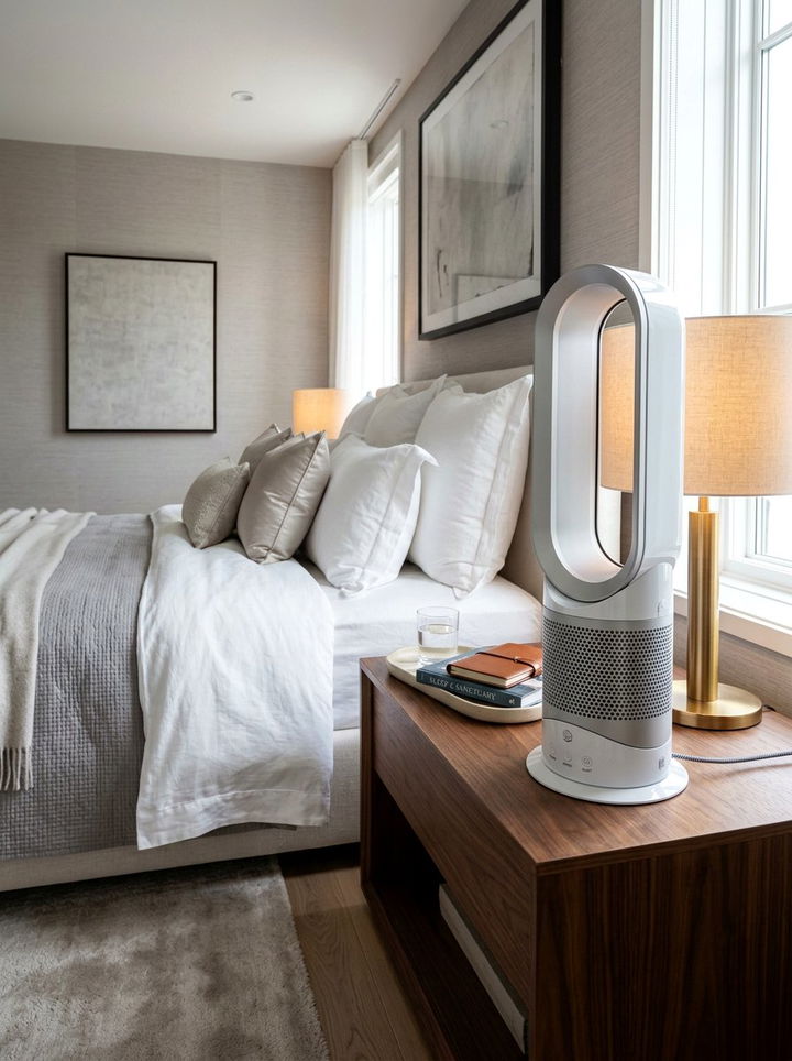 Quiet Brushless Motor Fan - 30 bedroom desk fans