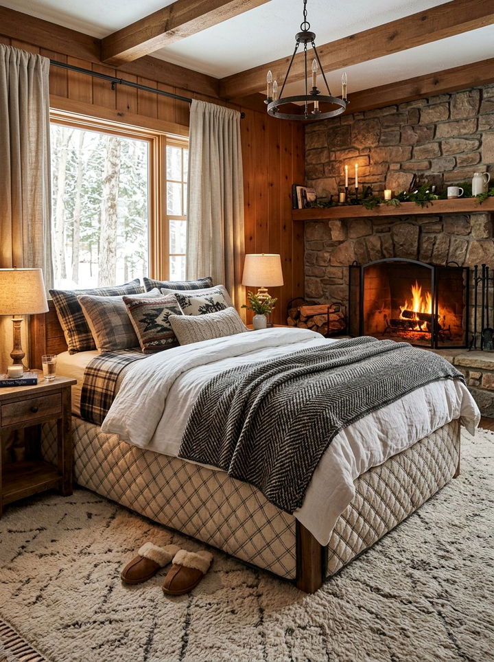 Quilted Bed Skirt - 30 bedroom dust ruffles