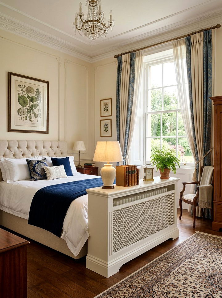 Radiator Shelving Unit - 30 bedroom shelving ideas