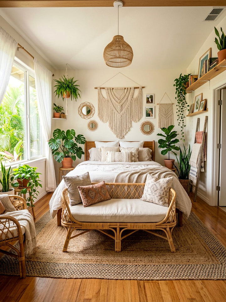 Rattan Bedroom Bench - 30 bedroom benches