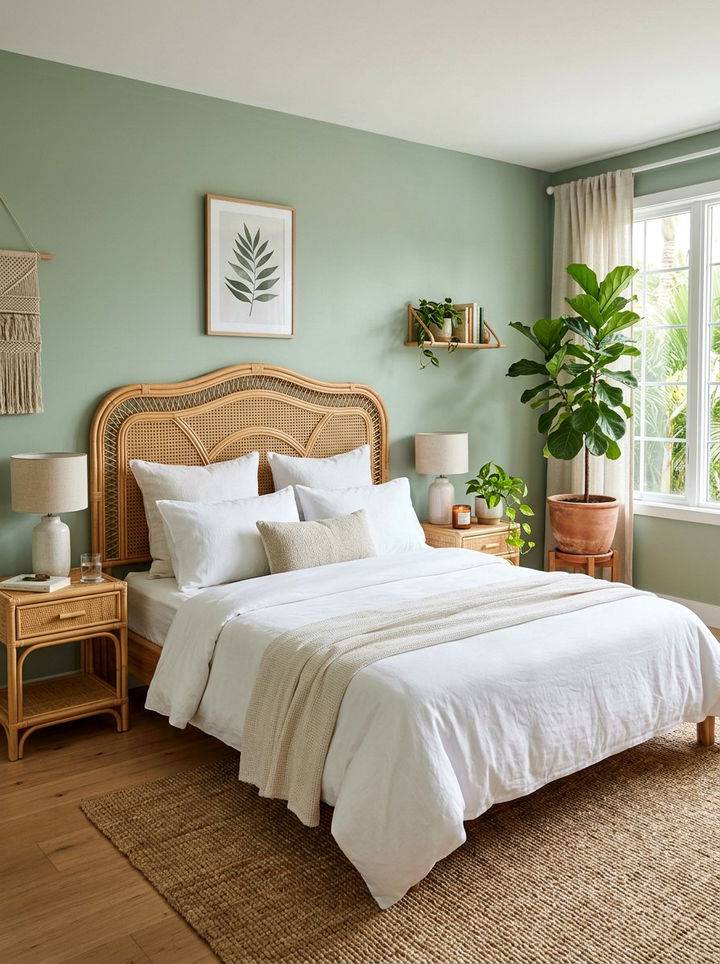 Rattan Bedroom Furniture - 30 coastal bedroom ideas