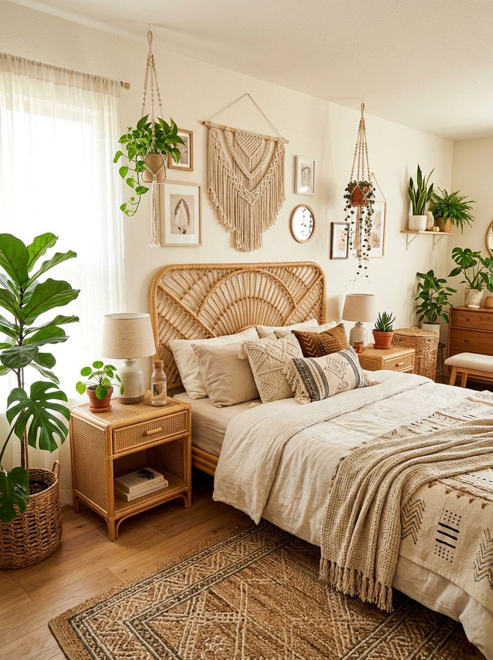 Rattan Furniture Bedroom - 30 sleep-friendly bedroom ideas