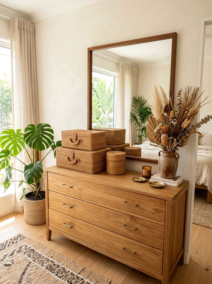 Rattan Storage Boxes - 30 bedroom storage boxes