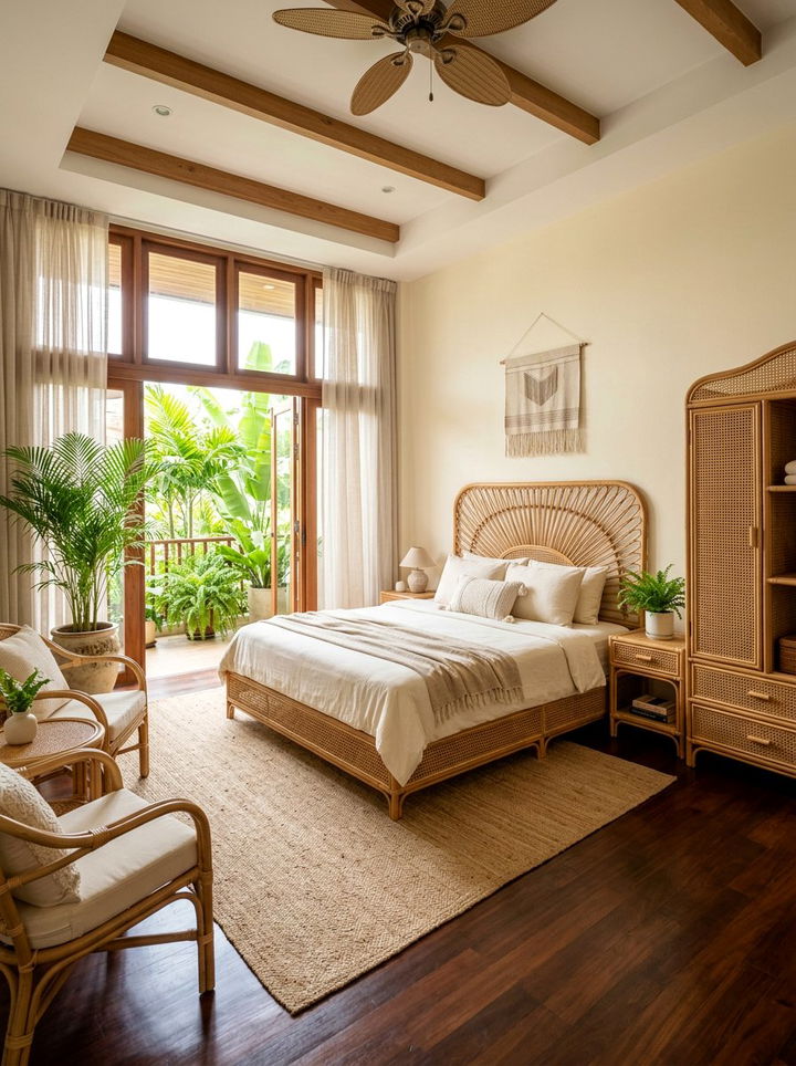 Rattan Thai Bedroom - 30 Thai bedroom ideas