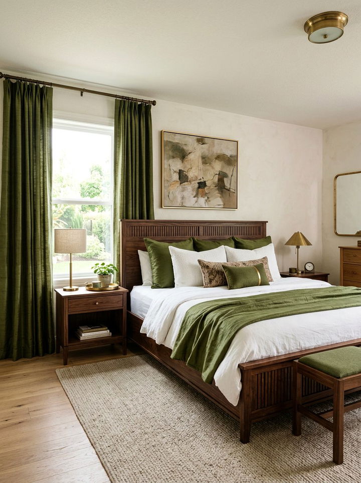 Raw Silk Bedroom - 30 earthy bedroom ideas