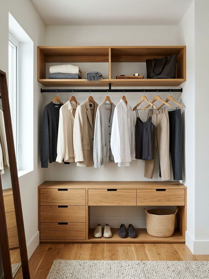 30 Clever Bedroom Reach-in Closet Ideas for Better Organization