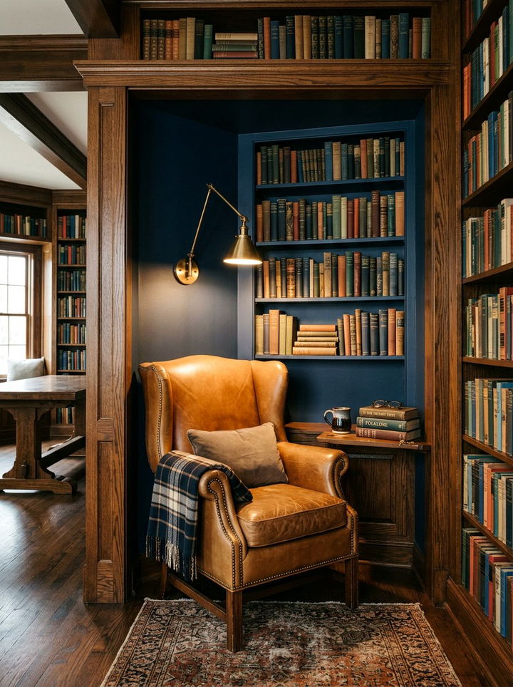 Reading Corner Wall Niche - 30 bedroom wall niches