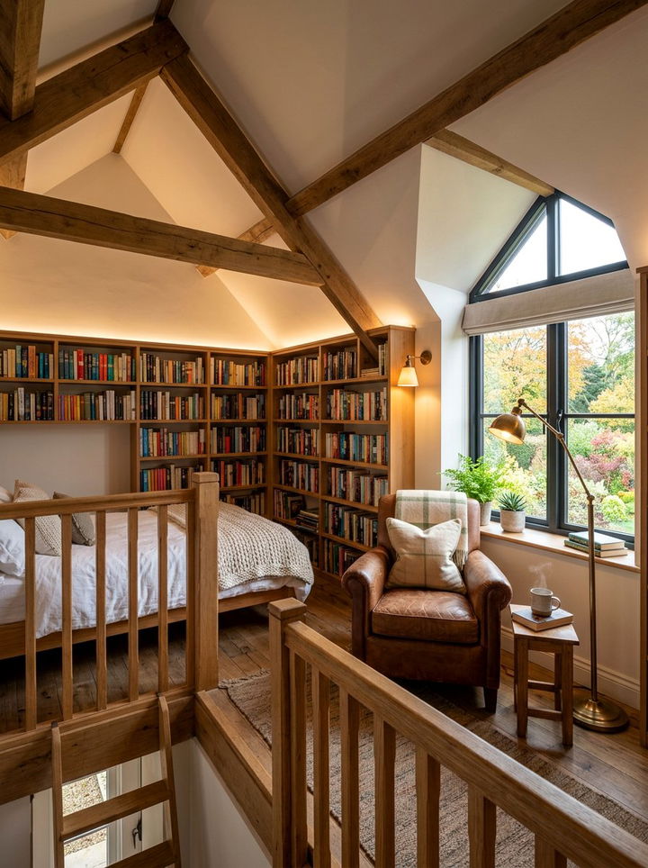 Reading Nook Bedroom - 30 loft bedroom ideas