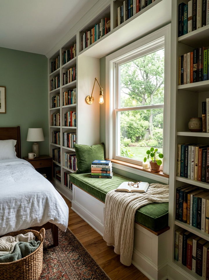 Reading Nook Bedroom - 30 bedroom window seat ideas