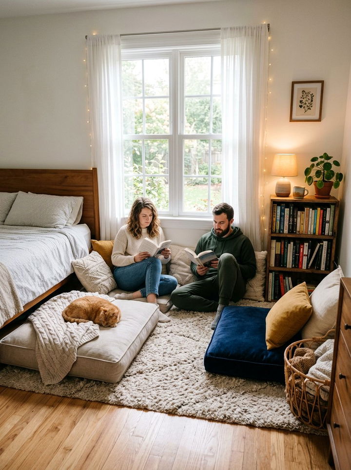 Reading Nook For Two - 30 shared bedroom ideas
