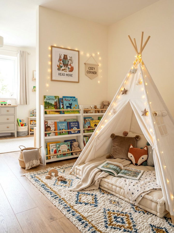 Reading Nook Kids Room - 30 preschooler bedroom ideas