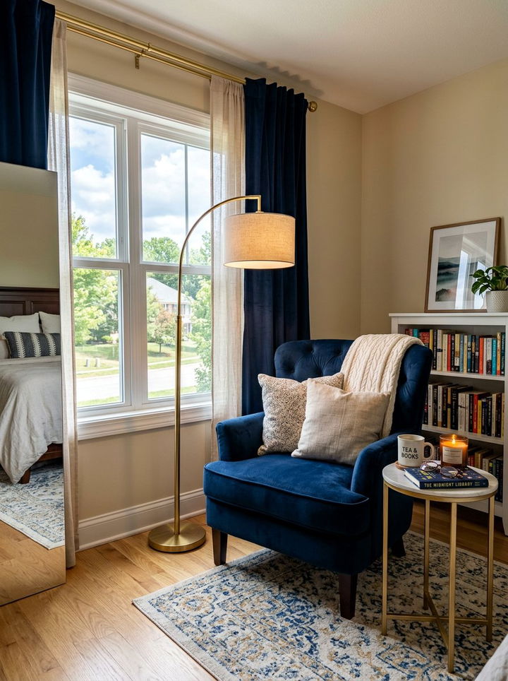 Reading Nook With Armchair - 30 boutique hotel bedroom ideas