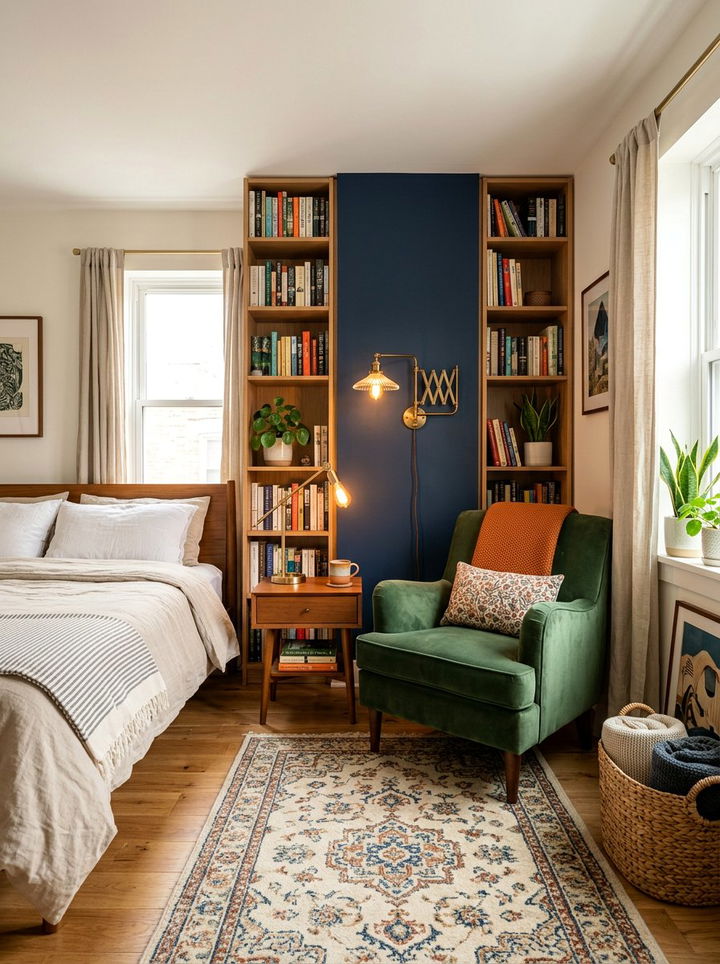 Reading nook wall light - 30 bedroom dimmer lights ideas