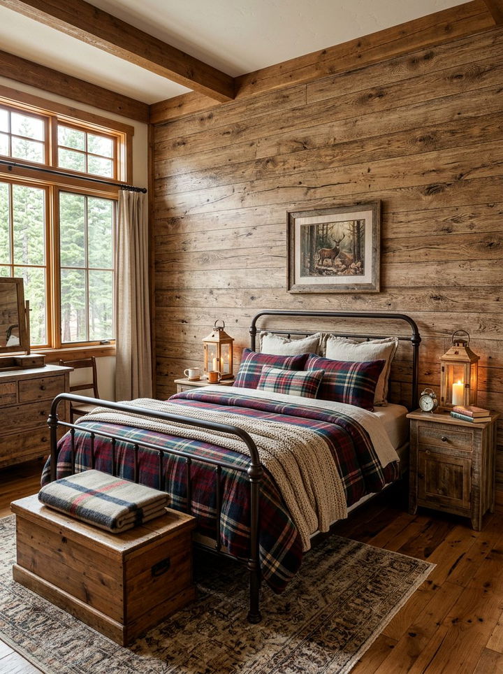 Realistic Wood Plank Wallpaper - 30 bedroom removable wallpapers