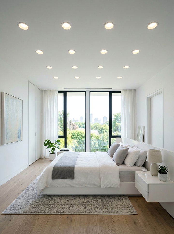 Recessed Ceiling Lighting - 30 bedroom lighting ideas